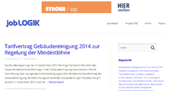 Desktop Screenshot of joblogik.de