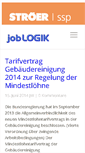 Mobile Screenshot of joblogik.de